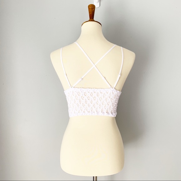 NWT Anemone White Lace Bralette - Picture 5 of 7